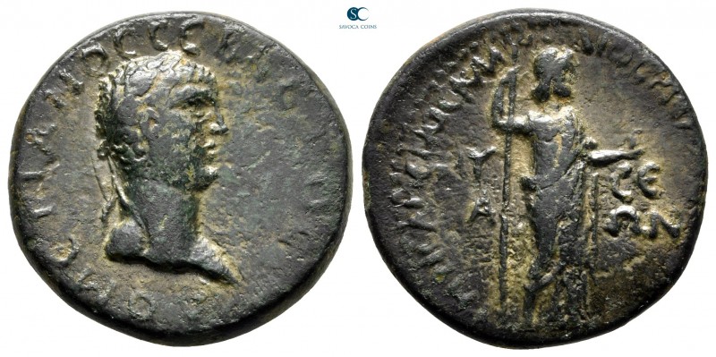 Caria. Mylasa. Domitian as Caesar AD 69-81. ΚΛΑΥΔΙΟΣ ΜΕΛΑΣ ΨΗΦΙΣΑΜΕΝΟΣ (Klaudios...