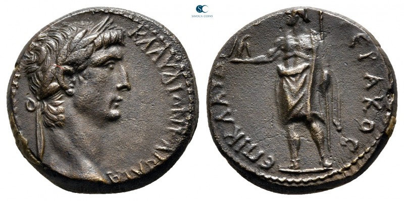 Phrygia. Aizanis. Claudius AD 41-54. Klaudios Hierax, magistrate
Bronze Æ

17...
