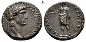Phrygia. Aizanis. Claudius AD 41-54. Klaudios Hierax, magistrate. Bronze Æ
