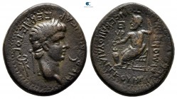 Phrygia. Akmoneia. Nero AD 54-68. L. Servenius Capito and Iulia Severa, magistrates. Bronze Æ