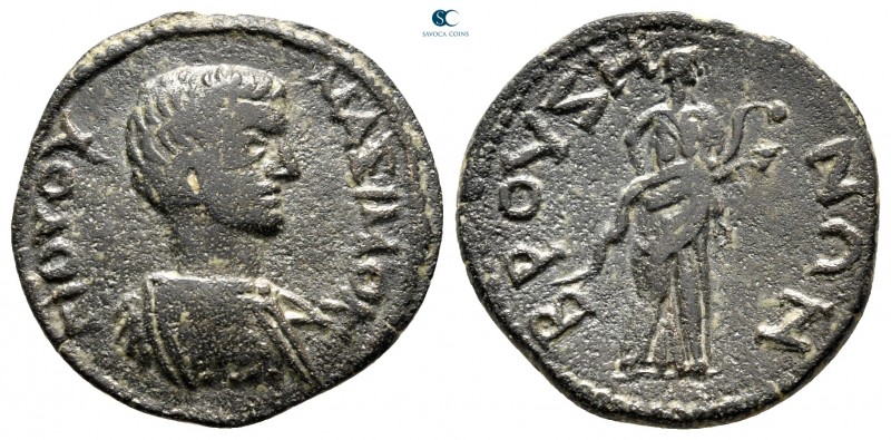 Phrygia. Bruzos. Maximus, Caesar AD 236-238. 
Bronze Æ

23 mm, 5,38 g

Γ IO...