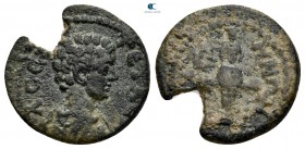 Phrygia. Eriza. Geta as Caesar AD 198-209. Bronze Æ