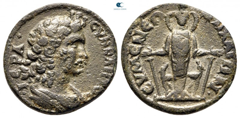 Phrygia. Eumeneia - Fulvia. Pseudo-autonomous issue circa AD 193-230. 
Bronze Æ...