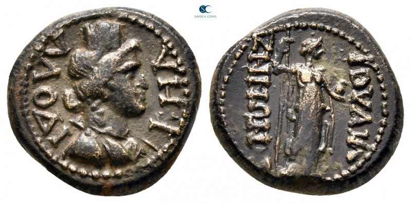 Phrygia. Laodikeia ad Lycum. Pseudo-autonomous issue AD 54-68. 
Bronze Æ

17 ...