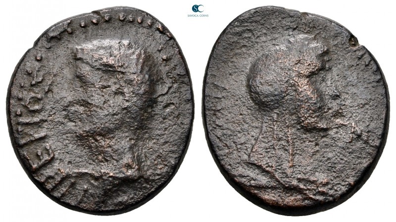 Galatia. Koinon of Galatia. Tiberius AD 14-37. ΠΡΕΙΣΚΟΣ (Priscus, legatus august...