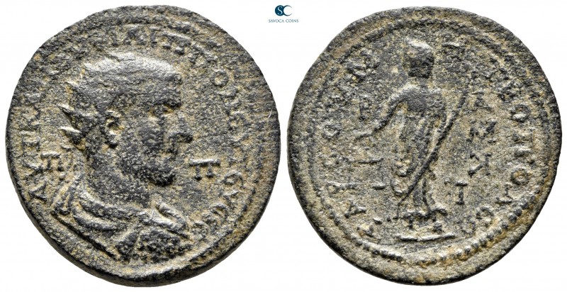 Cilicia. Tarsos. Philip I Arab AD 244-249. 
Bronze Æ

35 mm, 23,86 g

AVT K...
