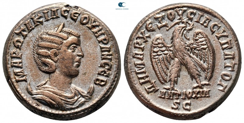Seleucis and Pieria. Antioch. Otacilia Severa AD 244-249. Struck AD 247
Billon-...