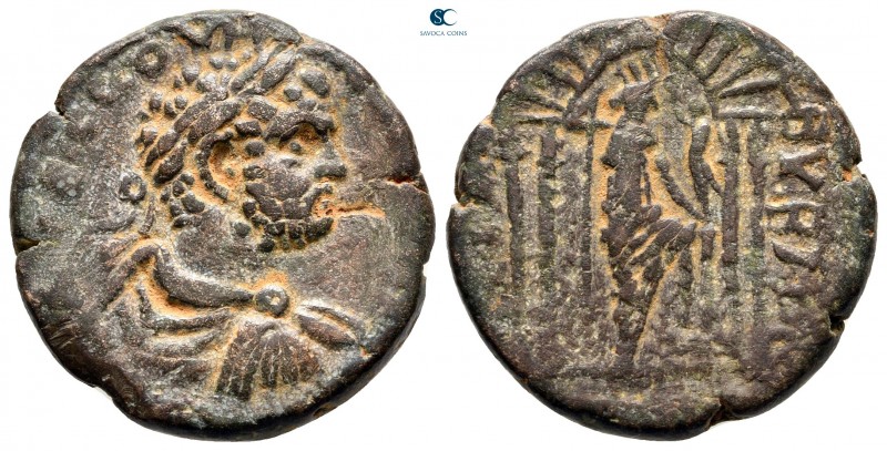 Phoenicia. Byblus. Caracalla AD 198-217. 
Bronze Æ

23 mm, 9,36 g

[AVK M A...