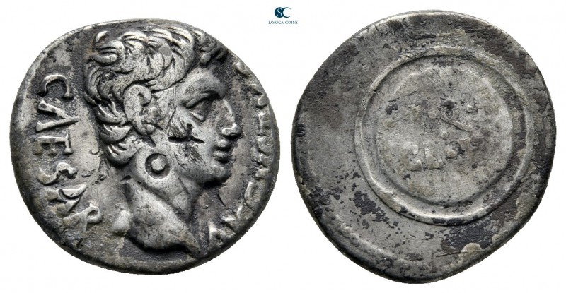 Augustus 27 BC-AD 14. Spanish mint (Colonia Caesaraugusta?)
Denarius AR

17 m...