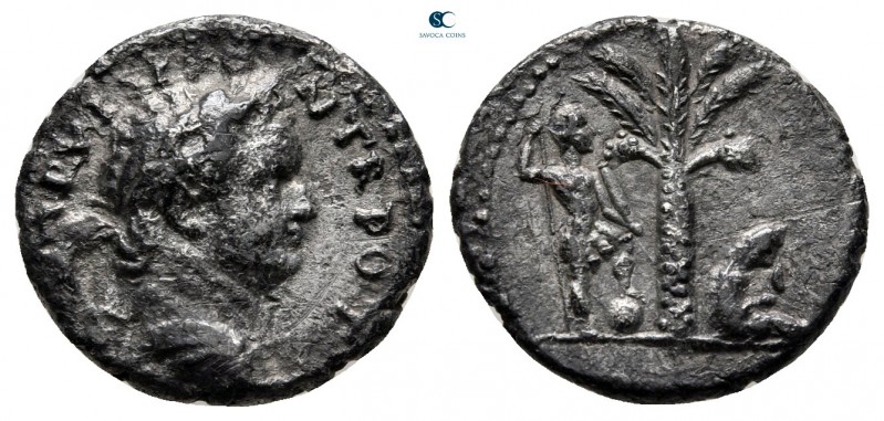 Titus, as Caesar AD 76-78. "Judaea Capta" commemorative. Antioch
Denarius AR
...