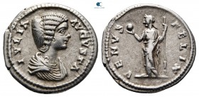 Julia Domna, wife of Septimius Severus AD 193-217. Laodicea ad Mare. Denarius AR