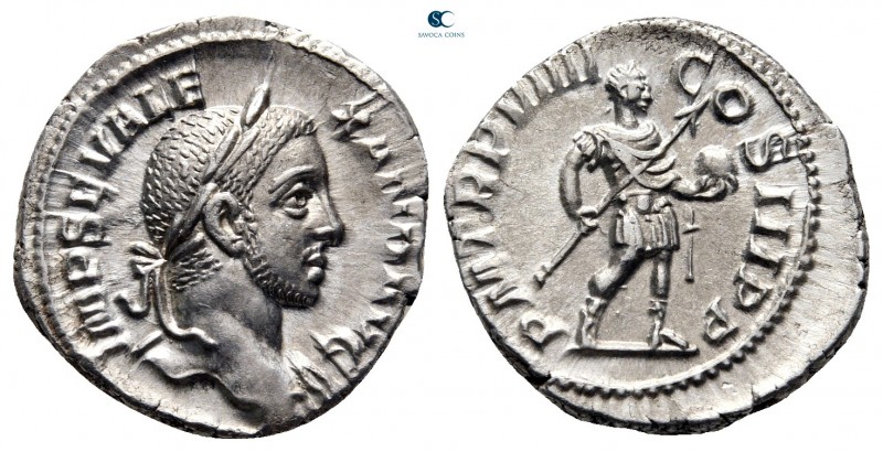 Severus Alexander AD 222-235. Rome
Denarius AR

18 mm, 3,20 g

IMP SEV ALEX...