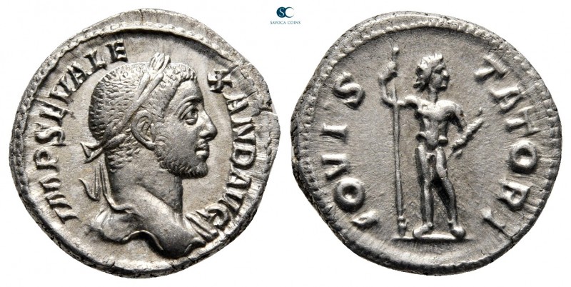 Severus Alexander AD 222-235. Rome
Denarius AR

18 mm, 3,15 g

IMP SEV ALEX...