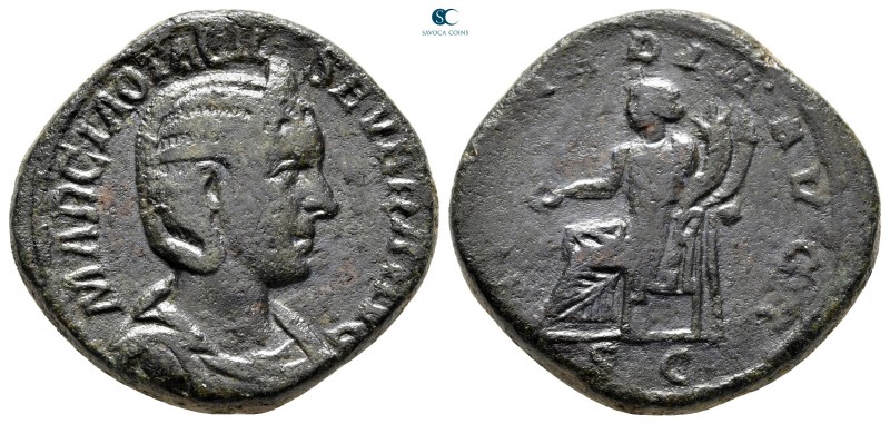 Otacilia Severa AD 244-249. Rome
Sestertius Æ

29 mm, 21,49 g

MARCIA OTACI...