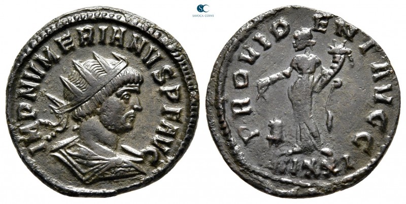 Numerian AD 283-284. Rome
Antoninianus Æ

22 mm, 3,46 g

IMP NVMERIANVS P F...