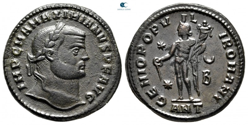 Maximianus Herculius AD 286-305. Antioch
Follis Æ

27 mm, 9,90 g

IMP C M A...