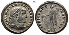 Galerius as Caesar AD 293-305. Heraclea. Follis Æ