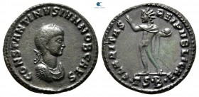 Constantinus II, as Caesar AD 317-337. Thessaloniki. Follis Æ