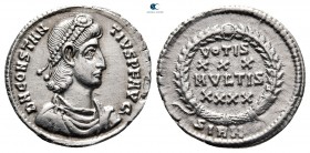 Constantius II AD 337-361. Sirmium. Siliqua AR