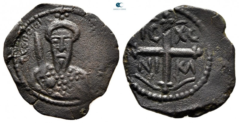 Tancred AD 1101-1103. Antioch
Follis Æ

23 mm, 3,59 g

Cuirassed bust of Ta...