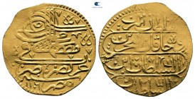 Turkey. Misr (Kairo). Mustafa II AD 1695-1703. AH 1106-1115. Ashrafi AV