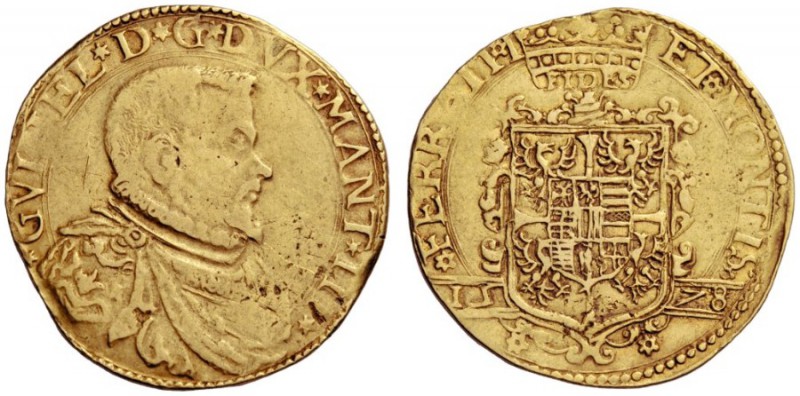  Casale   II periodo: duca di Mantova e del Monferrato 1575-87. Da 2 doppie 1578...