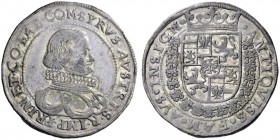  Correggio   Siro d'Austria, 1605-1630. II periodo: principe 1616-1630. Ducatone, AR 27,20 g. SYRVS AVSTRI S R IMP PRIN ET CO FAB COM Busto corazzato ...