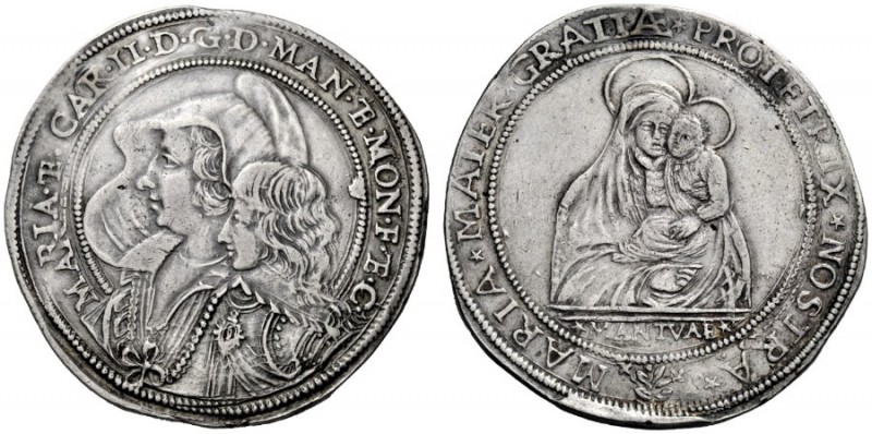  Mantova   Carlo II Gonzaga Nevers, 1637-1665. I periodo: reggenza della madre M...