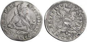  Tassarolo   Agostino Spinola, 1604-1616. Scudo, AR 27,79 g. AVGVSTINVS SPINV COMES TASS Mezza figura del Conte in armatura a d. Rv. SVB TVVM PRAESIDI...