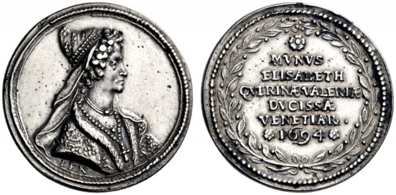  Venezia   Elisabetta Querini (moglie del doge Silvestro Valier 1694-1700). Osel...