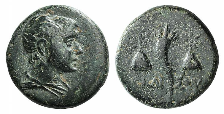 Pontos, Amisos, c. 120-100 BC. Æ (15mm, 3.99g, 12h). Struck under Mithradates VI...
