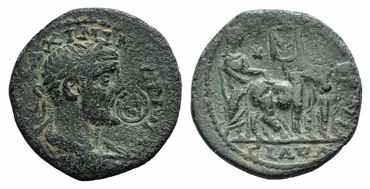 Maximinus I (235-238). Cilicia, Ninica-Claudiopolis. Æ (26mm, 10.45g, 6h). Laure...