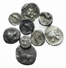 Lot of 10 Greek AR coins, to be catalog. Lot sold as it, no returns