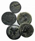 Lot of 5 Roman Provincial Æ coins, to be catalog. Lot sold as is, no returns