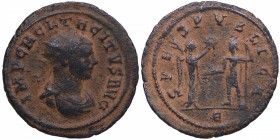 275-276. Tácito. Antoniniano. Cu. 2,77 g. MBC-. Est.50.