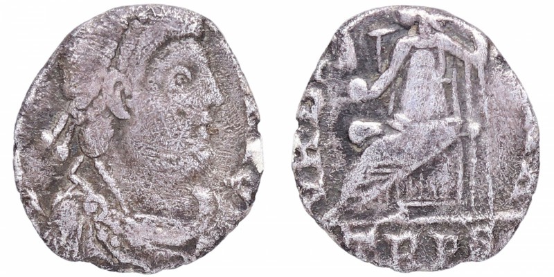375-378 dC. Flavio Julio Valente (364-378 dC). Tréveris (Alemania). Siliqua. RIC...
