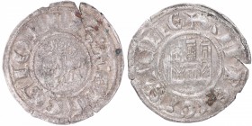 1252-1284. Alfonso X (1252-1284). León. Dinero (Pepión incorrectamente en otros catálogos). Mar 350. Ve. 1,00 g. EBC-. Est.30.