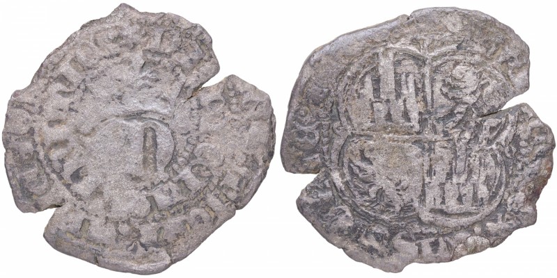 1369-1379. Enrique II (1369-1379). Sin marca de ceca. Real (de vellón). Mar 570....