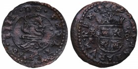 1662. Felipe IV (1621-1665). Trujillo. 8 maravedís. Cal 1640. Ae. A examinar. MBC. Est.24.