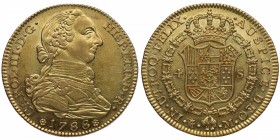 1788. Carlos III (1759-1788). Madrid. 4 escudos. M. Au. Bellísima. Pleno brillo original. SC. Est.1450.