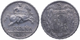 1953. Franco (1939-1975). 10 céntimos. Cu-Ni. VLTRA. EBC / EBC+. Est.10.