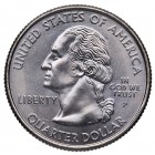 2003. Estados Unidos. George Washington (1789-1797). Philadelphia. Quarter Dollar. KM# 343. Ag. 5,72 g. IN GOD WE TRUST / LIBERTY /E PLURIBUS UNUM / Q...