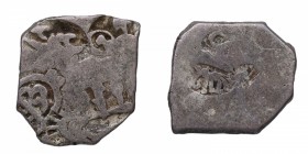 320-185 aC. India. Imperio Maurya (320-185 aC). Jaipur. 1 Karshapana. Ag. 3,40 g. Est.40.