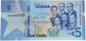 2019. Billetes extranjeros. Ghana. 5 Cedi. SC. Est.12.