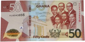 2019. Billetes extranjeros. Ghana. 50 Cedi. SC. Est.14.