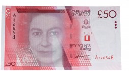 2010. Billetes Extranjeros. Gibraltar. 50 libras. SC. Est.110.