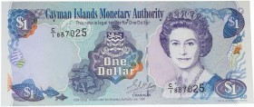 1998. Billetes Extranjeros. Islas Caimán. 1 dólar. SC. Est.15.