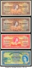 Bermuda Bermuda Government 5 (2); 10 Shillings; 1 Pound 1952-1966 Pick 18; 19; 20 Four Examples Fine-Very Fine. 

HID09801242017

© 2020 Heritage Auct...