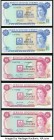 Bermuda Monetary Authority 1 (2); 5 (3) Dollars 1.7.1975; 6.2.1970 Pick 28 (2); 35 (3) Five Examples Very Fine-Crisp Uncirculated. 

HID09801242017

©...