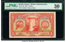 British Guiana Government of British Guiana 1 Dollar 1.10.1938 Pick 12b PMG Very Fine 30. Tear.

HID09801242017

© 2020 Heritage Auctions | All Rights...
